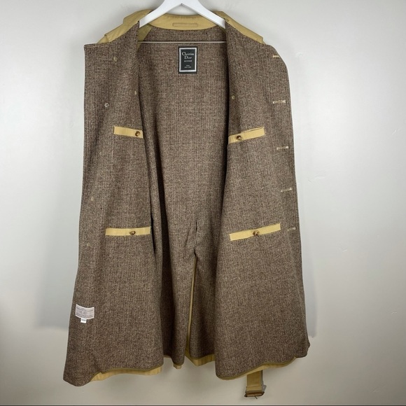 Christian Dior Authentic Vintage Trench Coat 44R - Picture 3 of 16
